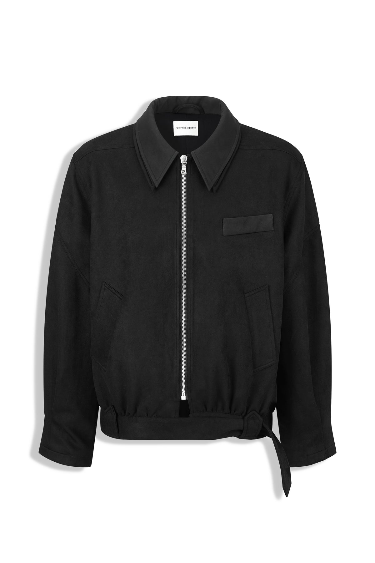 CreatorSpiritus Velvet Double-Collar Jacket