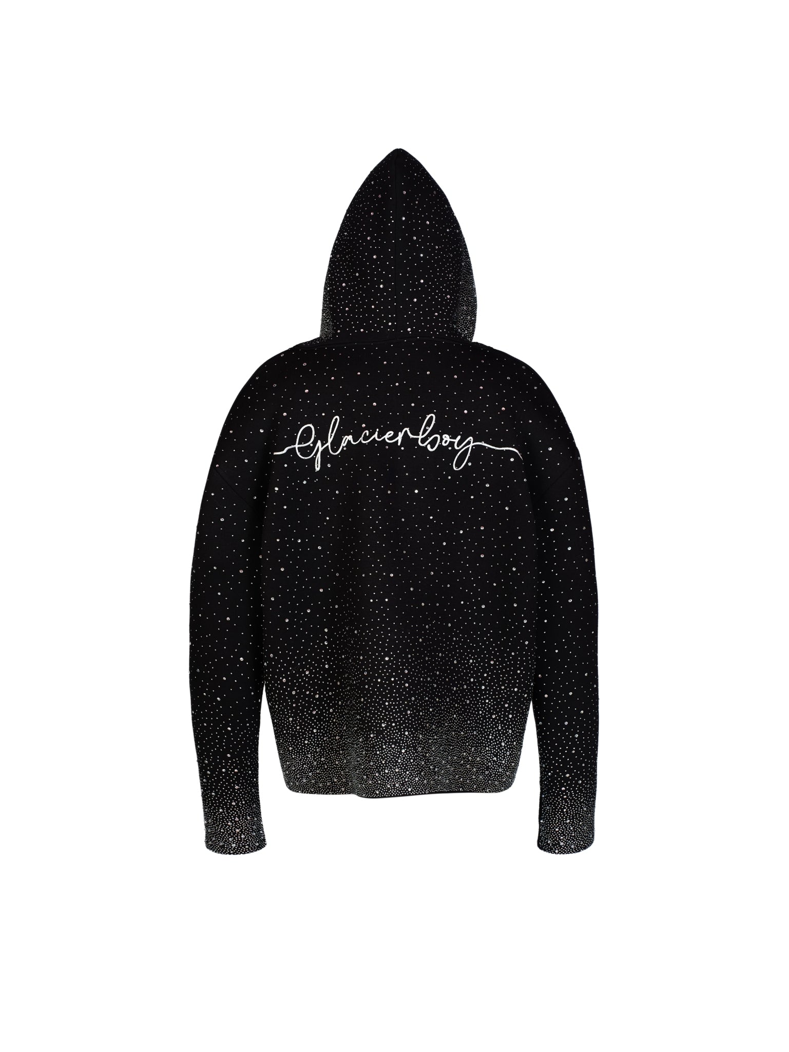 GLACIERBOY RAP STAR SERIES Full Rhinestone Starry Sweatshirt