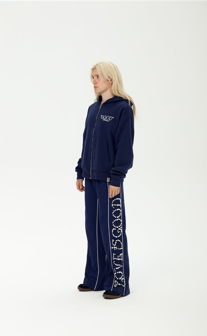 GOODBRAND 2024F/W “Love is good” Pearl Sweatpants