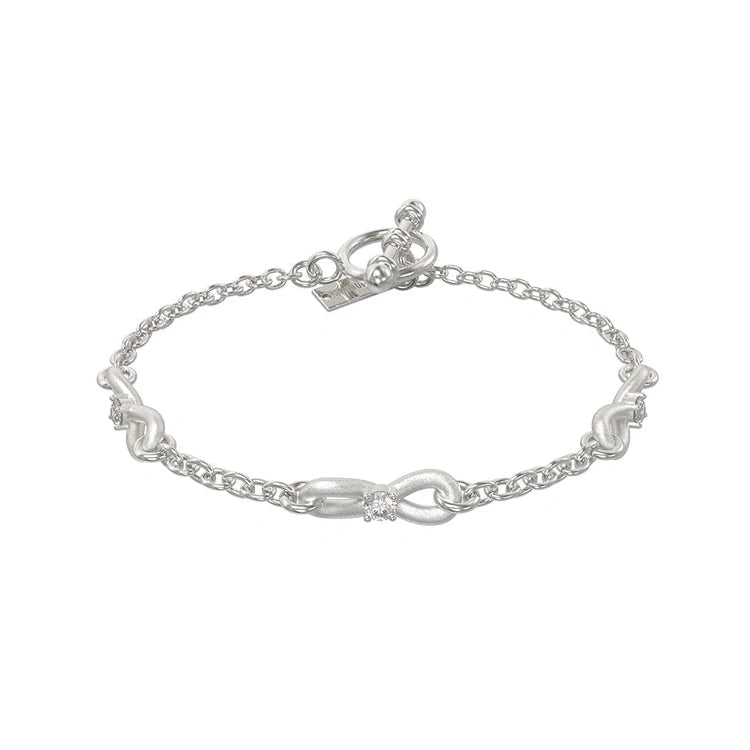 Mouhooland Endless Ring Bracelet 925 Silver