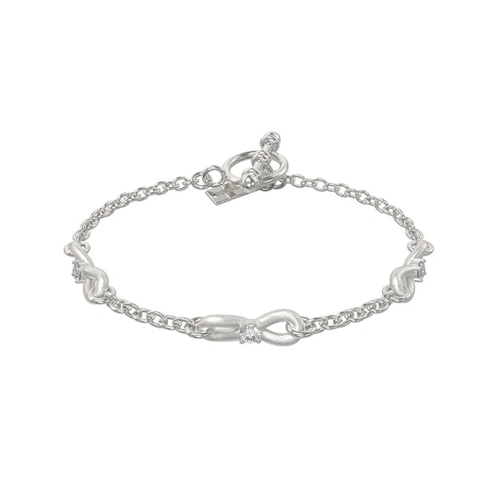 Mouhooland Endless Ring Bracelet 925 Silver