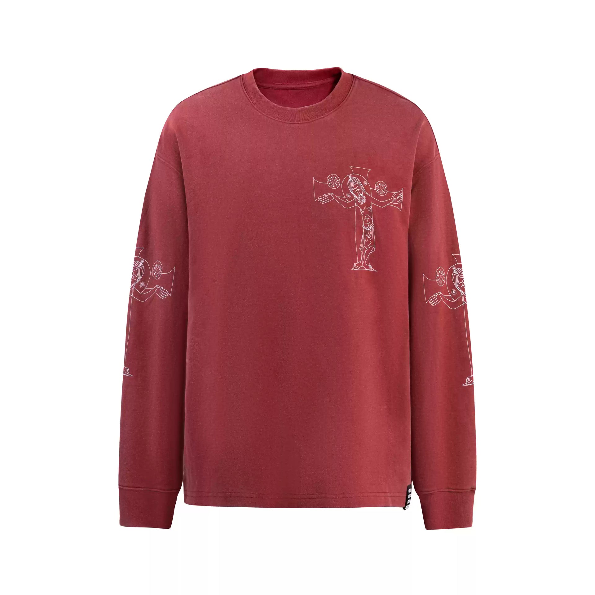 GOODBRAND 2024F/W Cross Series Long Sleeve T-Shirt