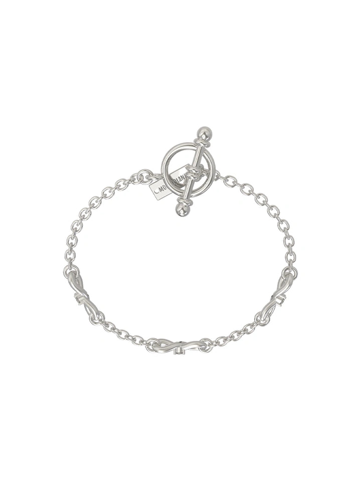 Mouhooland Endless Ring Bracelet 925 Silver