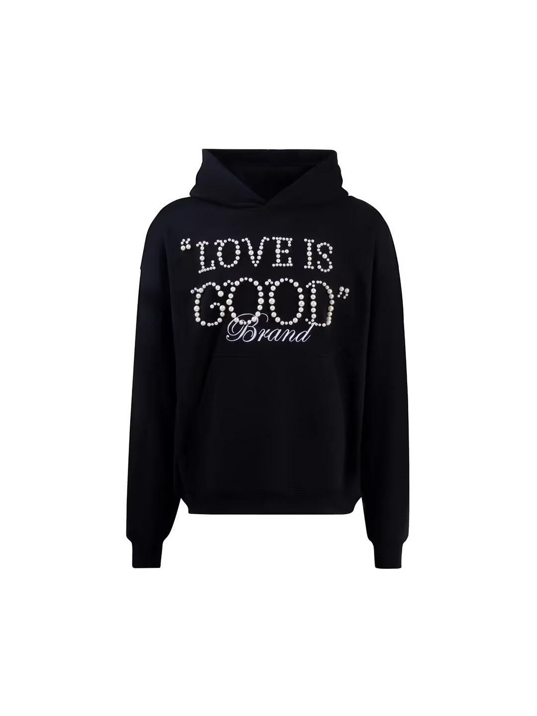 GOODBRAND "LOVE IS GOOD" 24F/W Pearl Hoodie