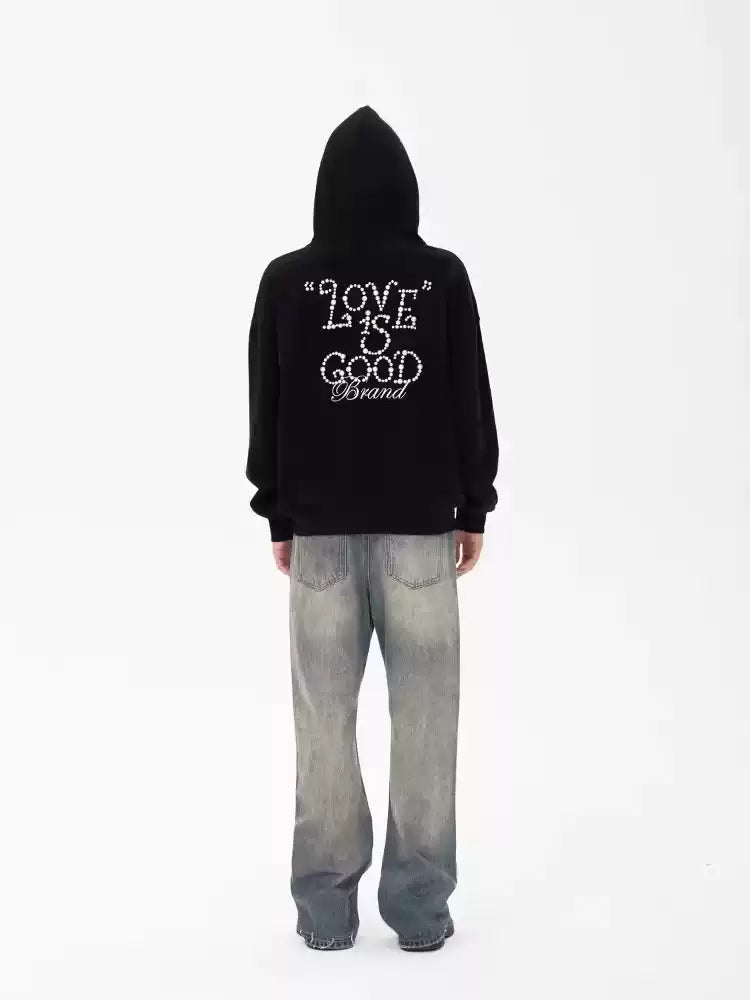 GOODBRAND "LOVE IS GOOD" 24F/W Pearl Hoodie