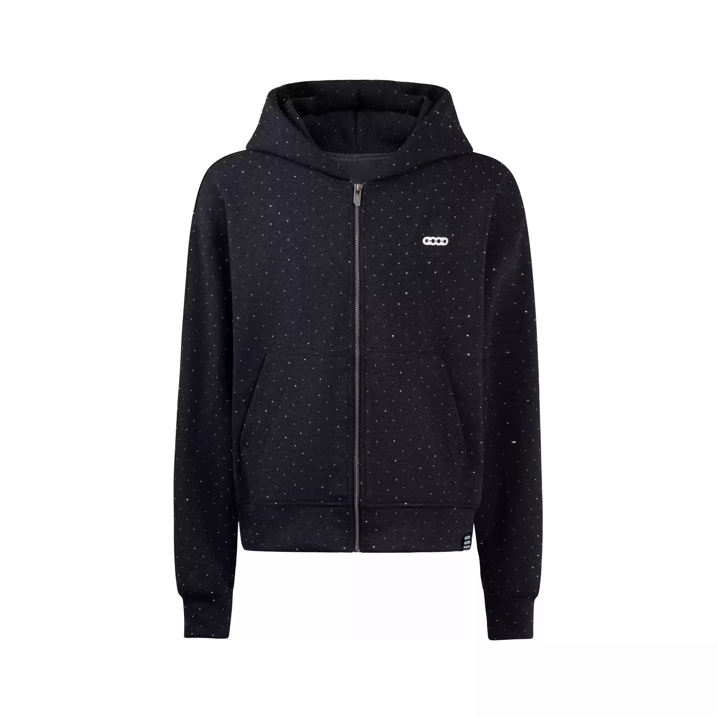 GOODBRAND 2024F/W Silver Diamond Air Layer Hoodie