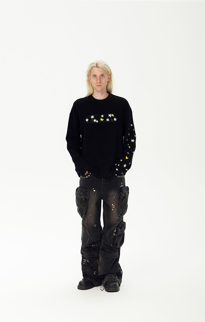 GOODBRAND 2024F/W Daisy Long Sleeve T-shirt