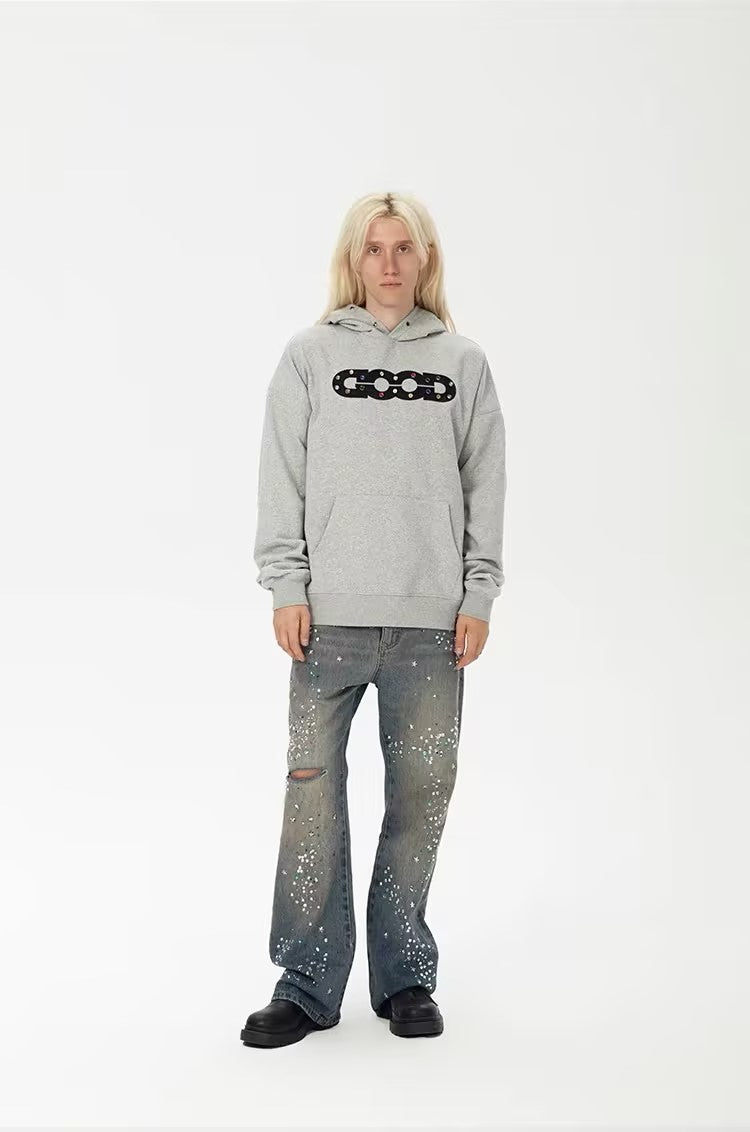 GOODBRAND 24F/W Rainbow Gem Hoodie