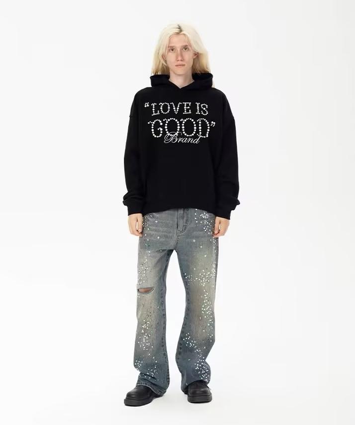 GOODBRAND "LOVE IS GOOD" 24F/W Pearl Hoodie