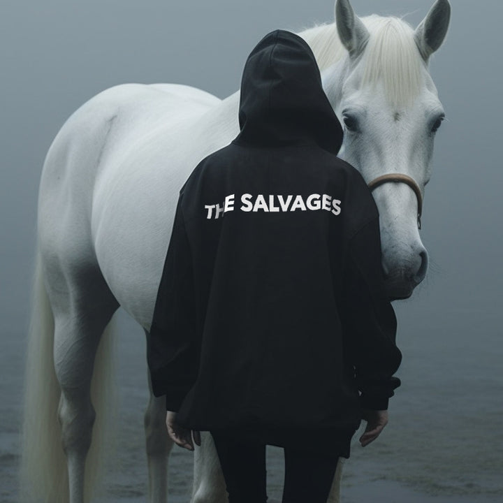 The Salvages Logo Printed Hoodie