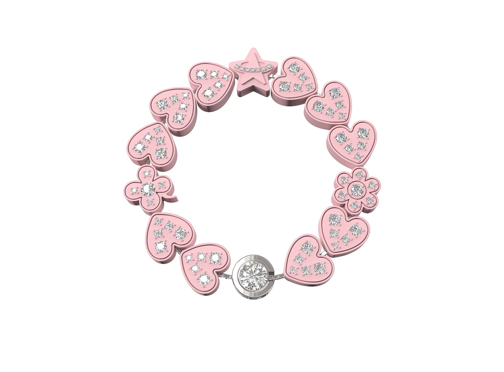 VSCH Colorful Heart Bracelet