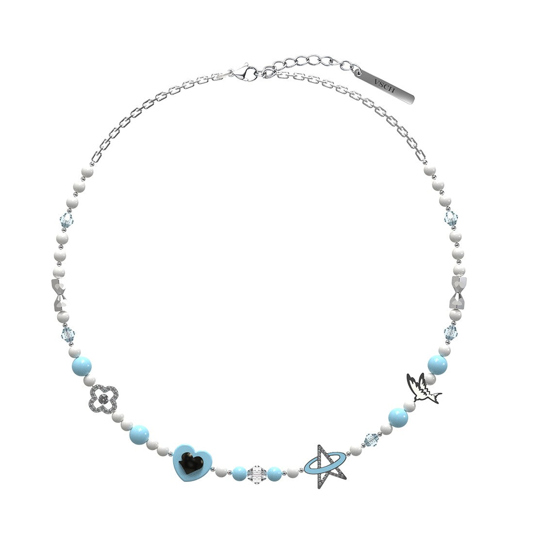 VSCH Heart Star Necklace