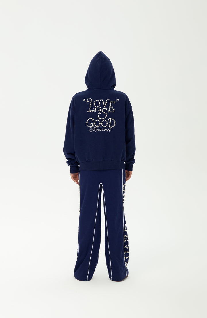 GOODBRAND 2024F/W “Love is good” Pearl Sweatpants