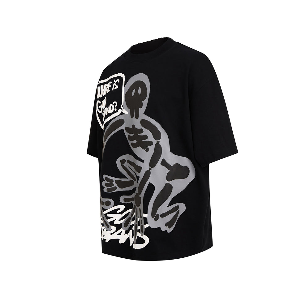 GOODBRAND “BLACKSKELETON” 24SS TEE