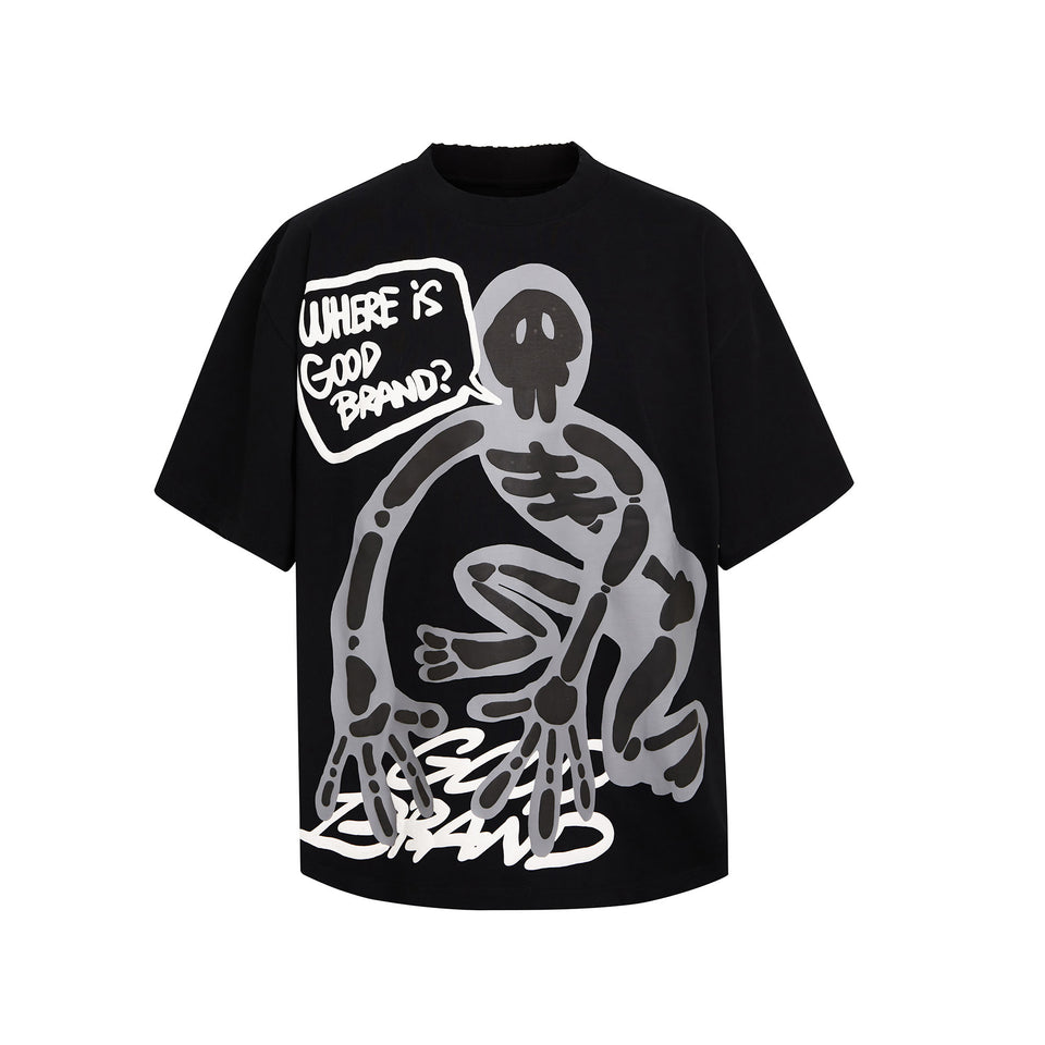 GOODBRAND “BLACKSKELETON” 24SS TEE