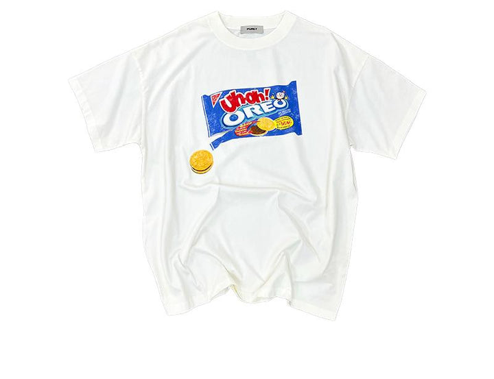 Purey Oreo Printed T-Shirt