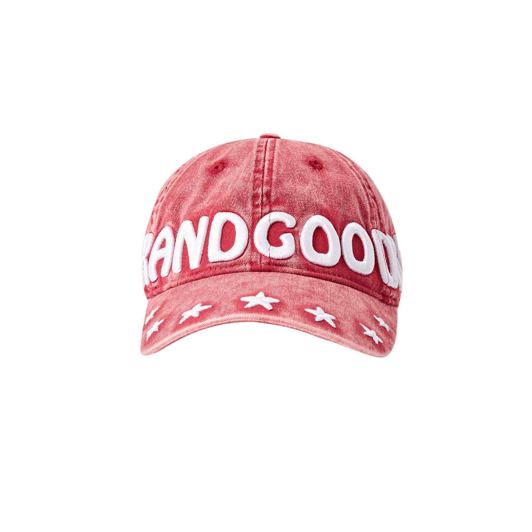 GOODBRAND 3D Logo-embroidered Denim Cap